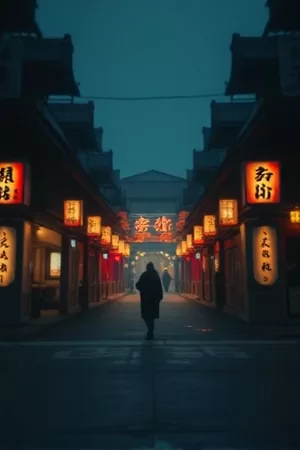 罗马屋顶场景设计海报