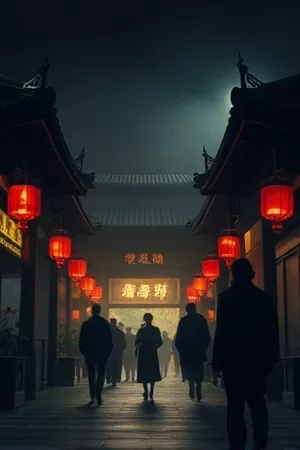 双生花火配乐制作海报